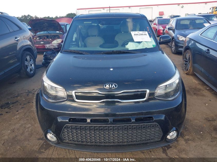 2016 Kia Soul + VIN: KNDJP3A54G7829795 Lot: 40620048