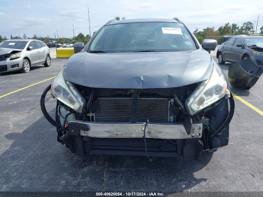 2017 Nissan Murano Sv VIN: 5N1AZ2MG0HN148463 Lot: 40620054