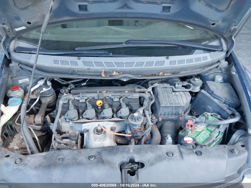 2007 Honda Civic Lx VIN: 2HGFA155X7H506122 Lot: 40620069