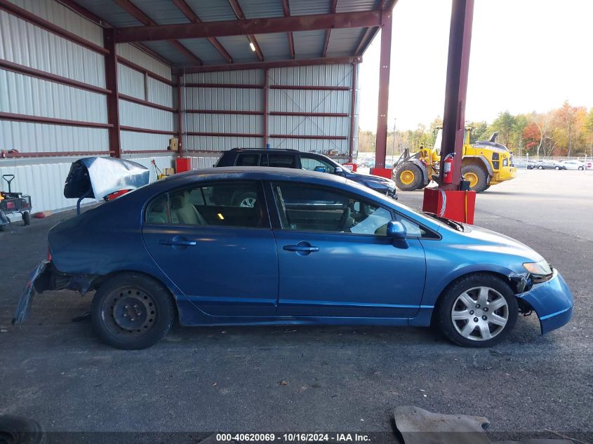 2007 Honda Civic Lx VIN: 2HGFA155X7H506122 Lot: 40620069