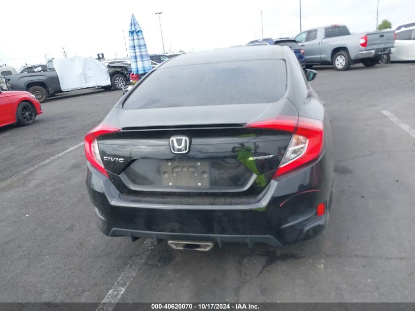 2021 Honda Civic Sport VIN: 2HGFC2F89MH515950 Lot: 40620070