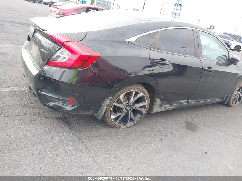 2021 Honda Civic Sport VIN: 2HGFC2F89MH515950 Lot: 40620070