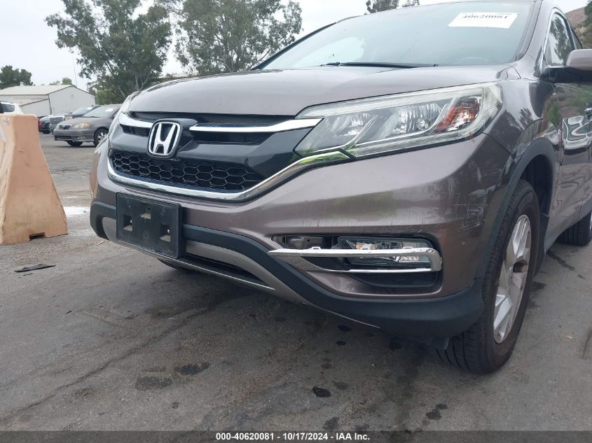 2015 Honda Cr-V Ex-L VIN: 2HKRM3H76FH525624 Lot: 40620081