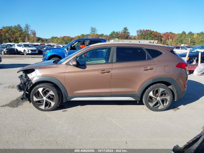 2017 Hyundai Tucson Sport VIN: KM8J3CA27HU392794 Lot: 40620092