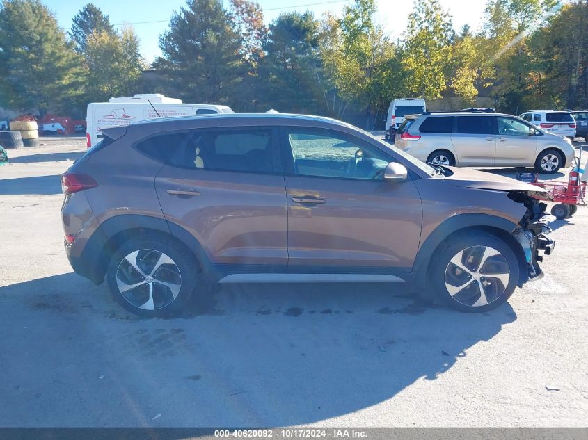 2017 Hyundai Tucson Sport VIN: KM8J3CA27HU392794 Lot: 40620092