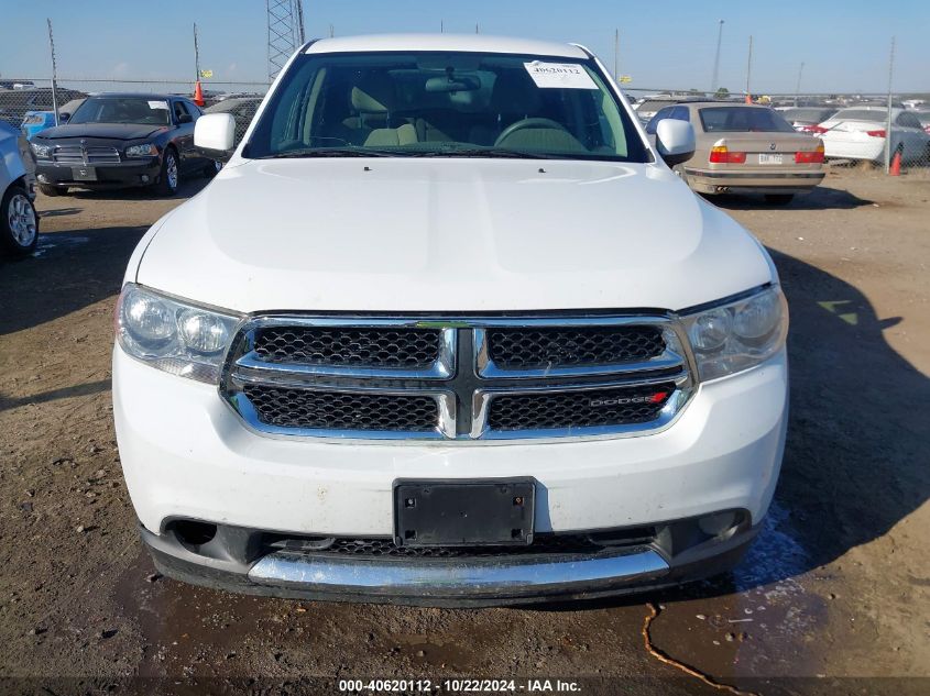 2013 Dodge Durango Sxt VIN: 1C4RDHAG5DC692525 Lot: 40620112