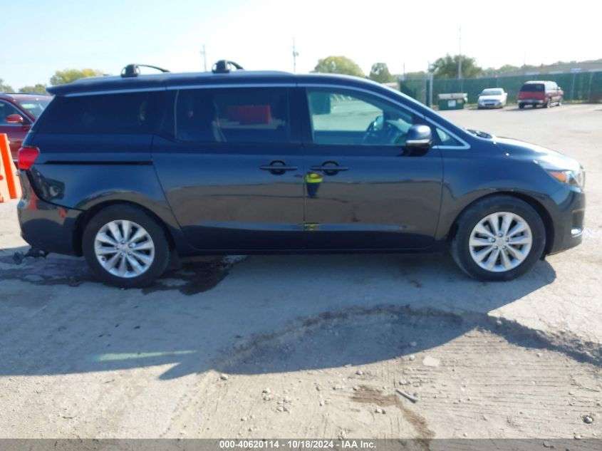 2016 Kia Sedona Ex VIN: KNDMC5C11G6185032 Lot: 40620114