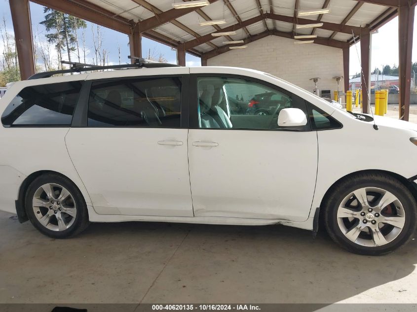 2011 Toyota Sienna Se 8 Passenger VIN: 5TDXK3DC5BS059527 Lot: 40620135