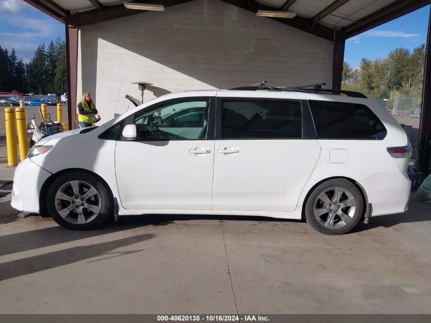 2011 Toyota Sienna Se 8 Passenger VIN: 5TDXK3DC5BS059527 Lot: 40620135