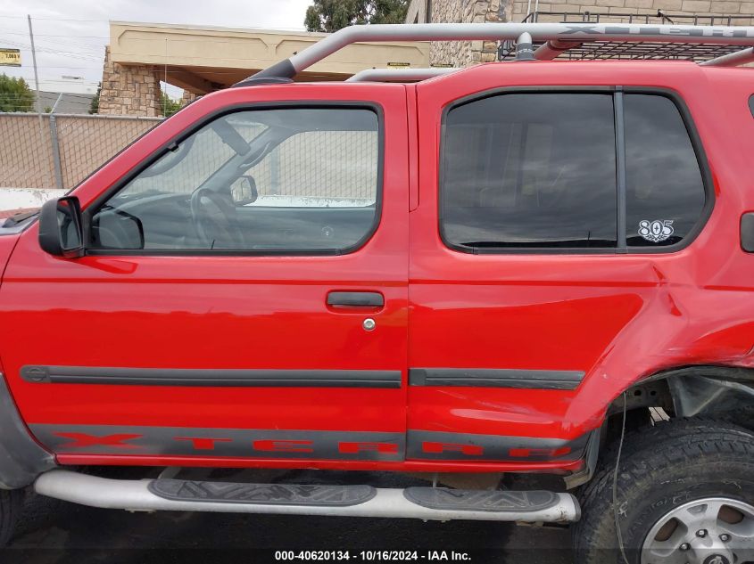 2000 Nissan Xterra Se/Xe VIN: 5N1ED28YXYC511818 Lot: 40620134