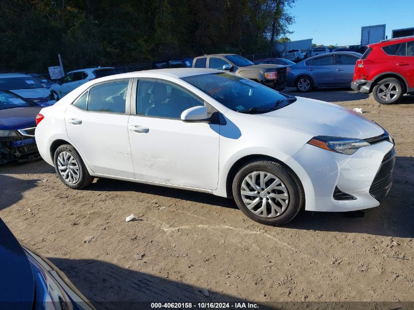 2018 Toyota Corolla Le VIN: 2T1BURHE0JC040264 Lot: 40620158