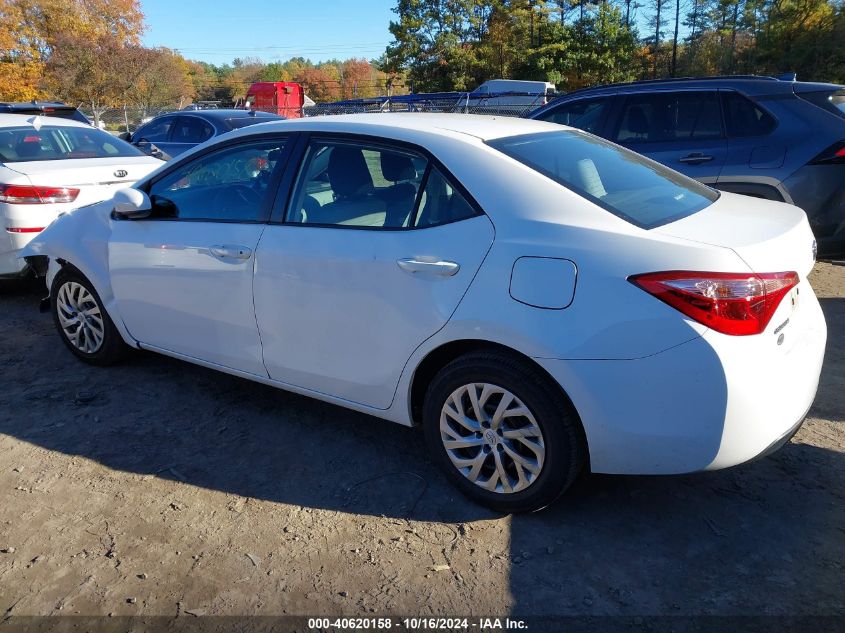 2018 Toyota Corolla Le VIN: 2T1BURHE0JC040264 Lot: 40620158