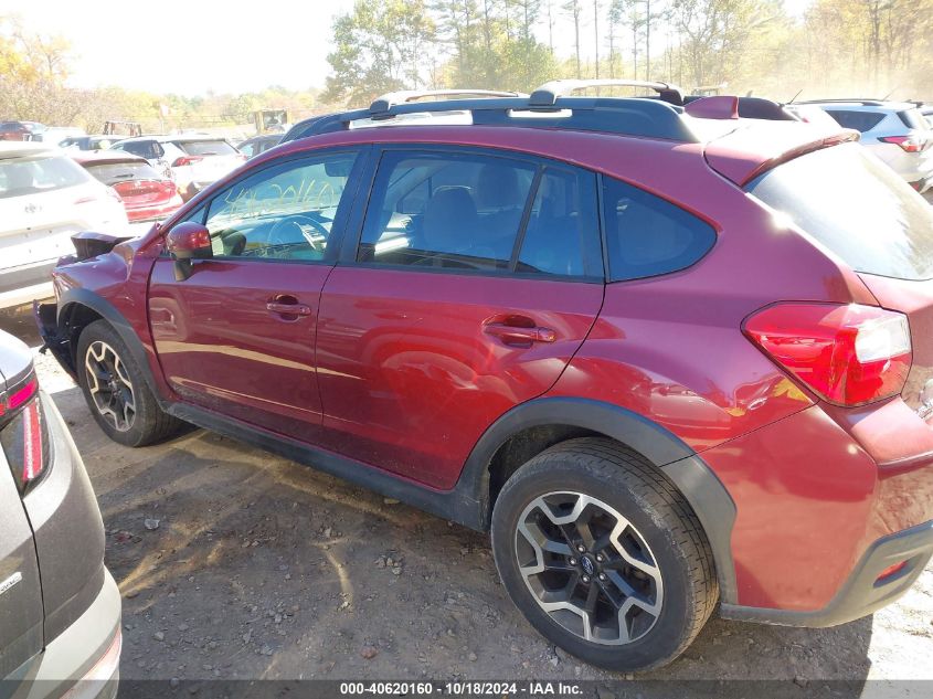 2017 Subaru Crosstrek 2.0I Premium VIN: JF2GPADC8HH231750 Lot: 40620160