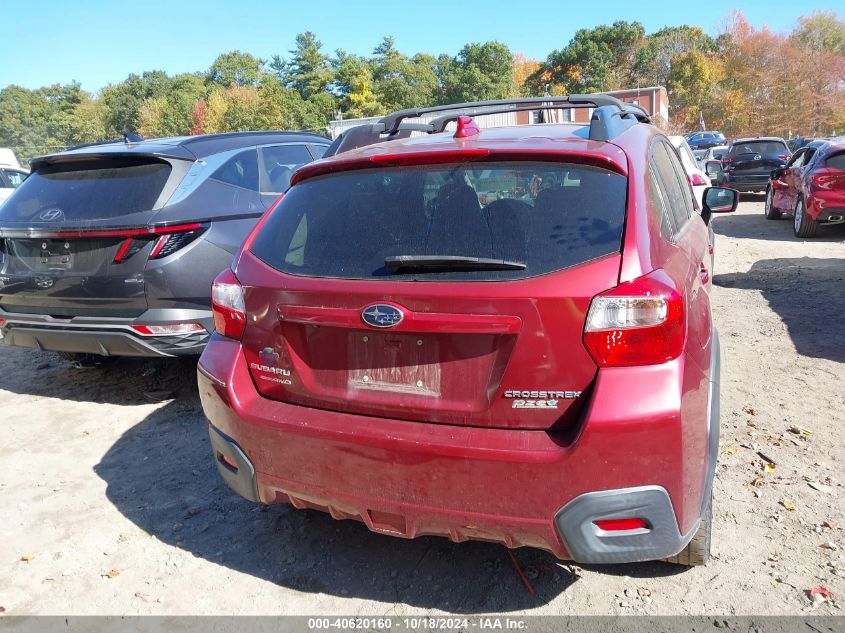 2017 Subaru Crosstrek 2.0I Premium VIN: JF2GPADC8HH231750 Lot: 40620160