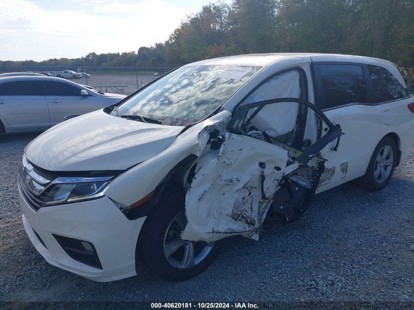 2019 Honda Odyssey Ex-L VIN: 5FNRL6H77KB023136 Lot: 40620181