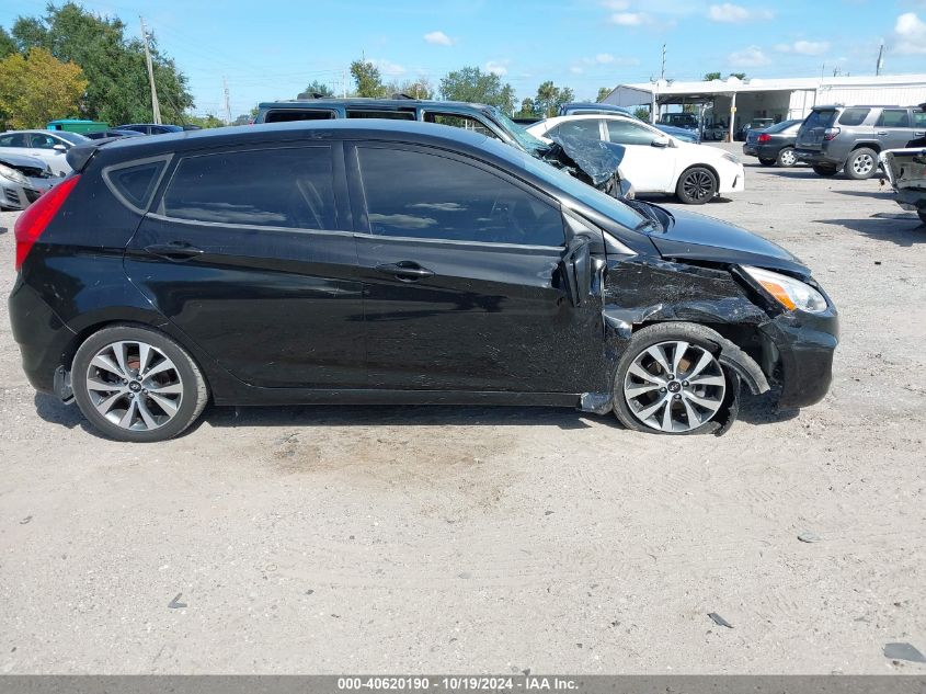 2016 Hyundai Accent Sport VIN: KMHCU5AE9GU248979 Lot: 40620190