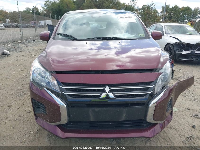 2022 Mitsubishi Mirage G4 Black Edition/Es/Le VIN: ML32FUFJ7NHF05899 Lot: 40620207