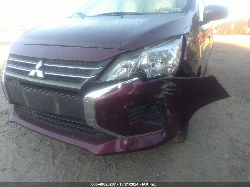 2022 Mitsubishi Mirage G4 Black Edition/Es/Le VIN: ML32FUFJ7NHF05899 Lot: 40620207