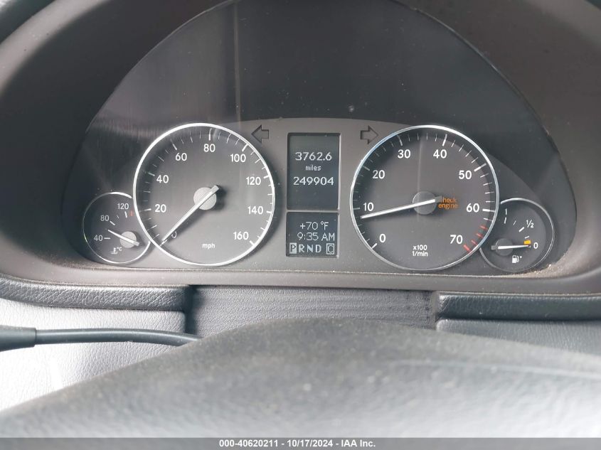 2007 Mercedes-Benz C 230 Sport VIN: WDBRF52H77F893330 Lot: 40620211