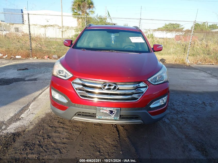 2014 Hyundai Santa Fe Sport VIN: 5XYZU3LA0EG129911 Lot: 40620251