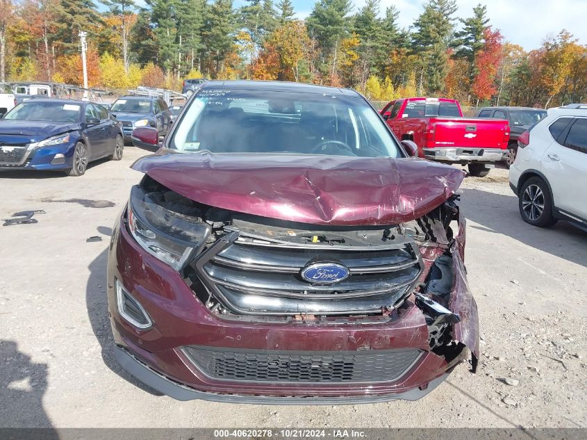 2018 Ford Edge Sport VIN: 2FMPK4AP4JBC57038 Lot: 40620278