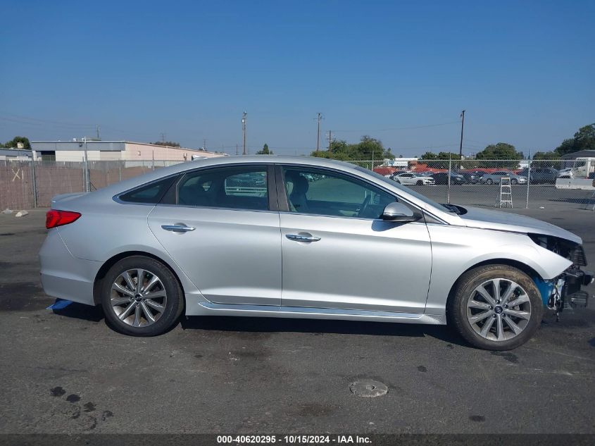 2016 Hyundai Sonata Limited VIN: 5NPE34AF8GH349167 Lot: 40620295