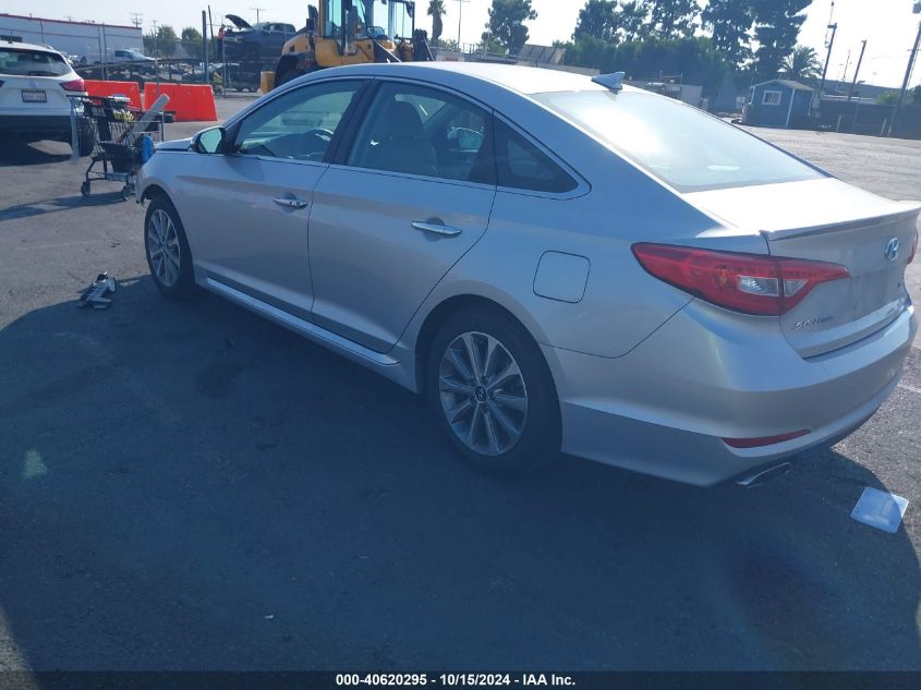 2016 Hyundai Sonata Limited VIN: 5NPE34AF8GH349167 Lot: 40620295