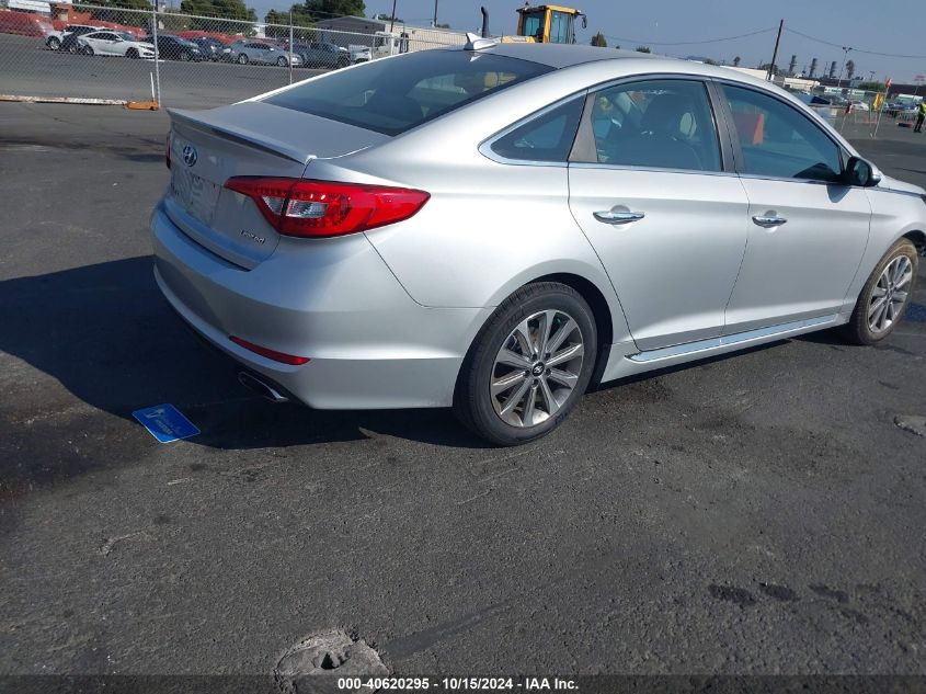 2016 Hyundai Sonata Limited VIN: 5NPE34AF8GH349167 Lot: 40620295