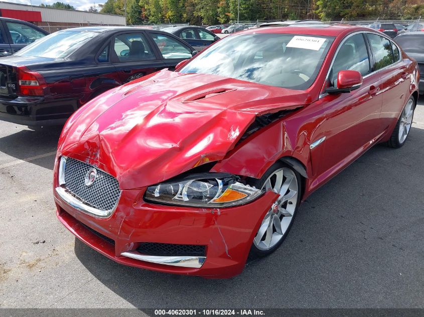 2015 Jaguar Xf 5.0L Supercharged VIN: SAJWA0HP7FMU58968 Lot: 40620301