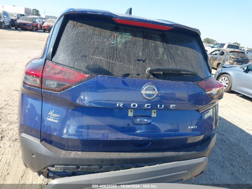 2023 Nissan Rogue S VIN: 5N1BT3ABXPC918795 Lot: 40620302