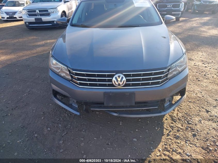 2017 Volkswagen Passat 1.8T Se VIN: 1VWBT7A34HC038999 Lot: 40620303