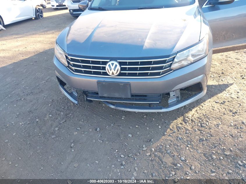 2017 Volkswagen Passat 1.8T Se VIN: 1VWBT7A34HC038999 Lot: 40620303