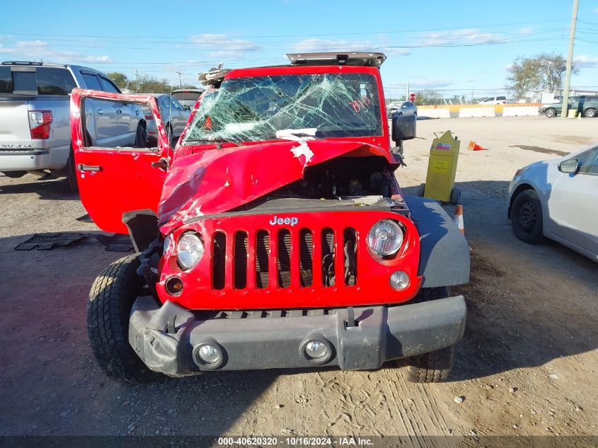 2017 Jeep Wrangler Unlimited Sport 4X4 VIN: 1C4BJWDG4HL561974 Lot: 40620320