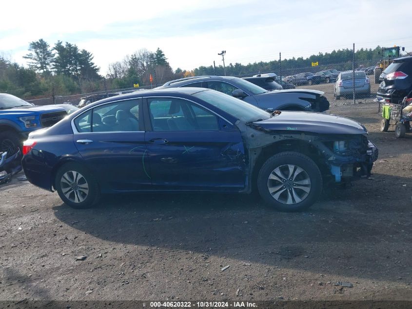 2013 Honda Accord Lx VIN: 1HGCR2F35DA095737 Lot: 40620322