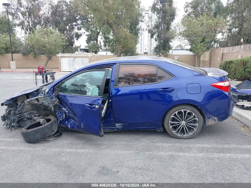 2014 Toyota Corolla L/Le/Le Pls/Prm/S/S Pls VIN: 5YFBURHE0EP024183 Lot: 40620326