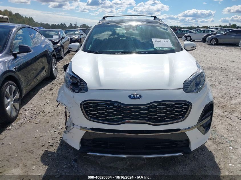 2020 Kia Sportage Sx Turbo VIN: KNDPR3A65L7741054 Lot: 40620334