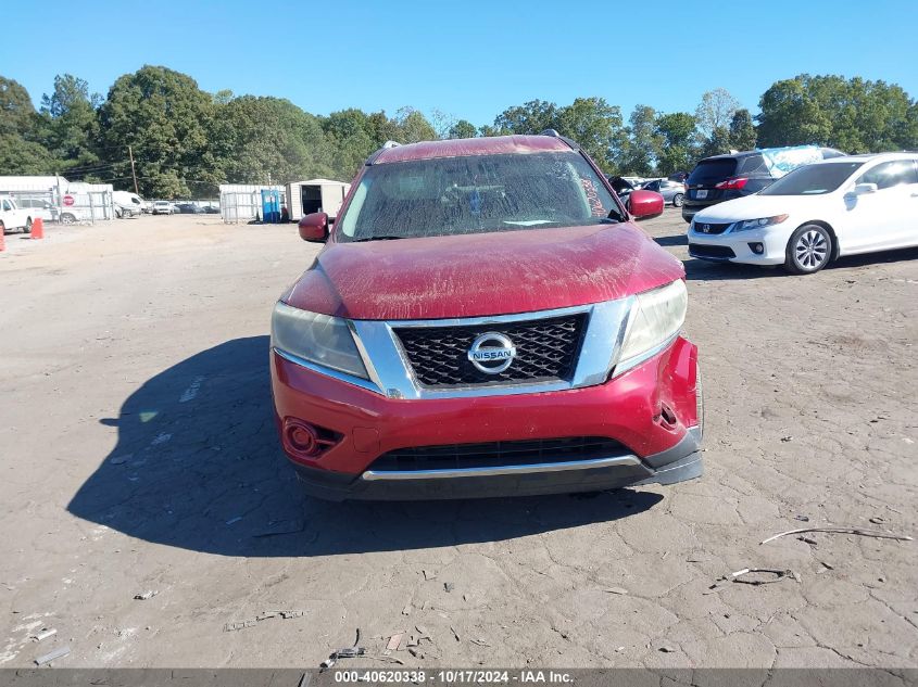 2016 Nissan Pathfinder Platinum/S/Sl/Sv VIN: 5N1AR2MN3GC605470 Lot: 40620338