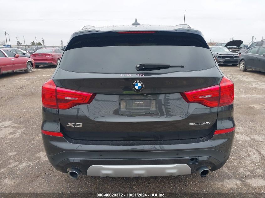 2019 BMW X3 Sdrive30I VIN: 5UXTR7C51KLR50354 Lot: 40620372