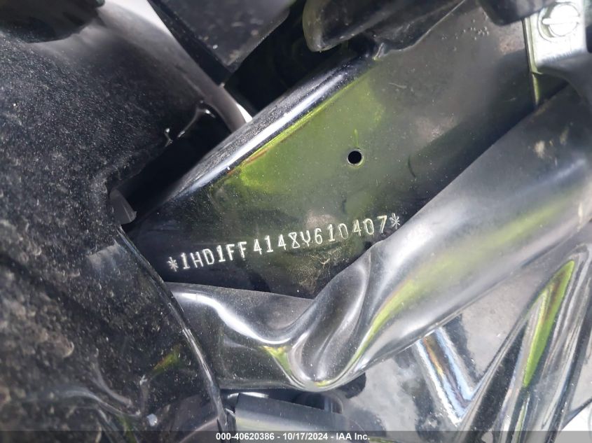 2008 Harley-Davidson Flht Classic VIN: 1HD1FF4148Y610407 Lot: 40620386