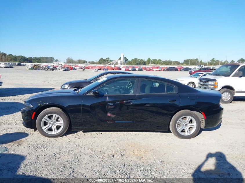 2023 Dodge Charger Sxt VIN: 2C3CDXBG2PH645764 Lot: 40620387