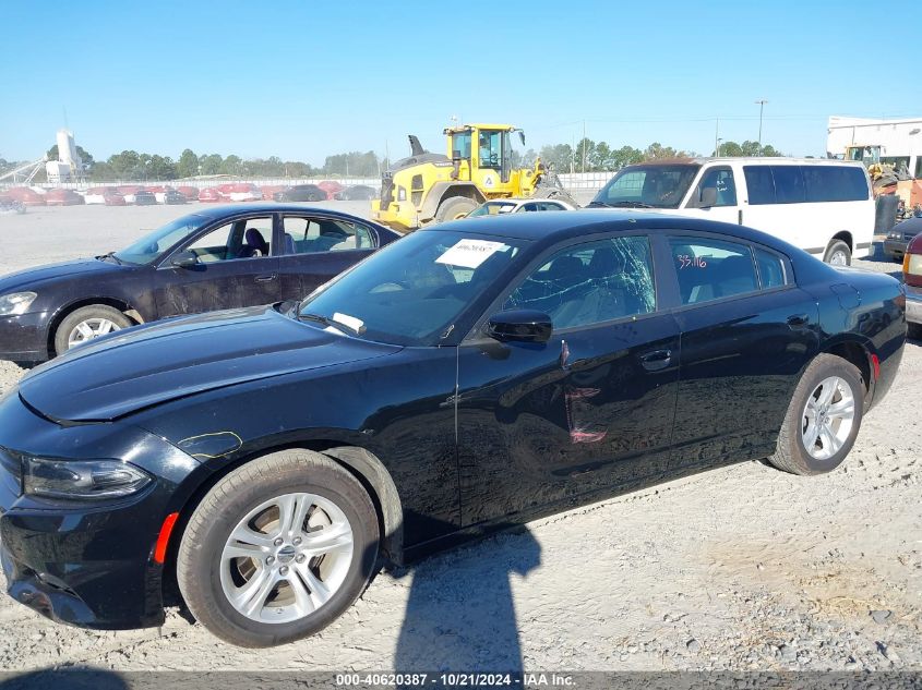 2023 Dodge Charger Sxt VIN: 2C3CDXBG2PH645764 Lot: 40620387