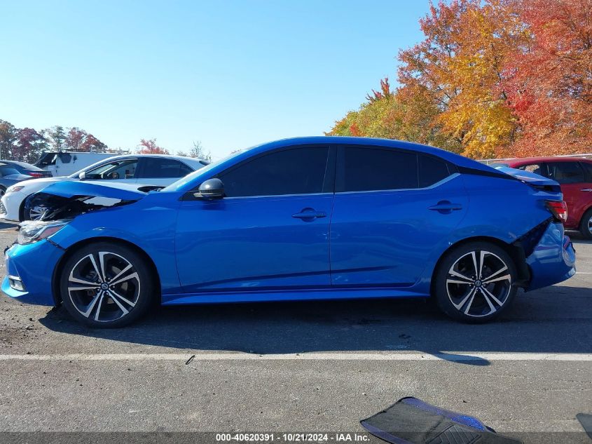 2020 Nissan Sentra Sr Xtronic Cvt VIN: 3N1AB8DV4LY267447 Lot: 40620391