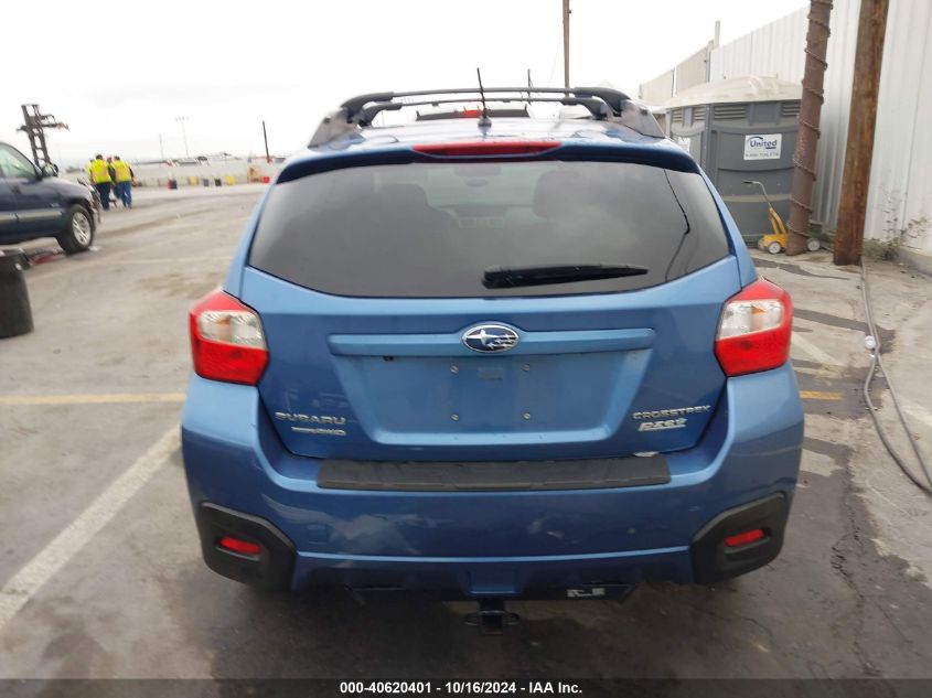 2016 Subaru Crosstrek 2.0I Premium VIN: JF2GPABC0G8341578 Lot: 40620401