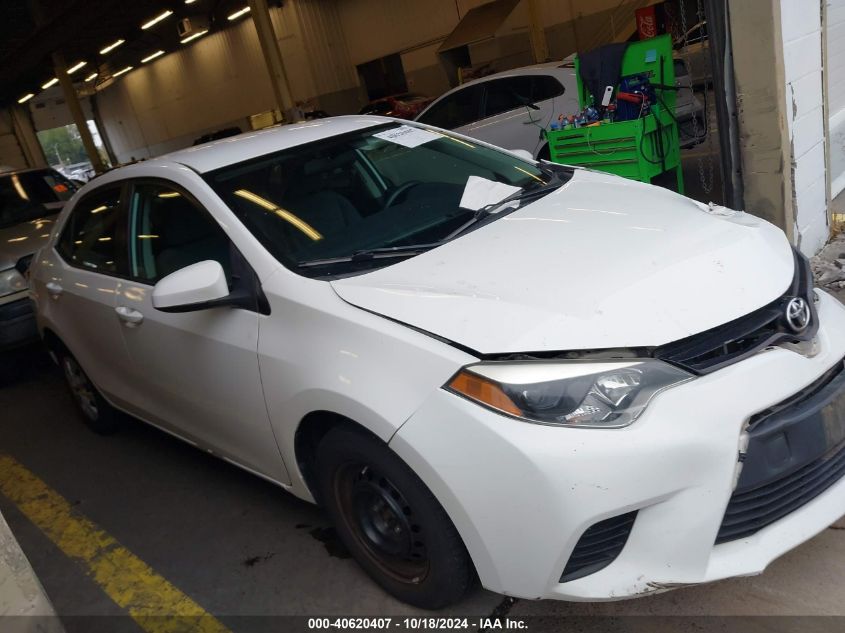 2014 Toyota Corolla L VIN: 5YFBURHE8EP110728 Lot: 40620407