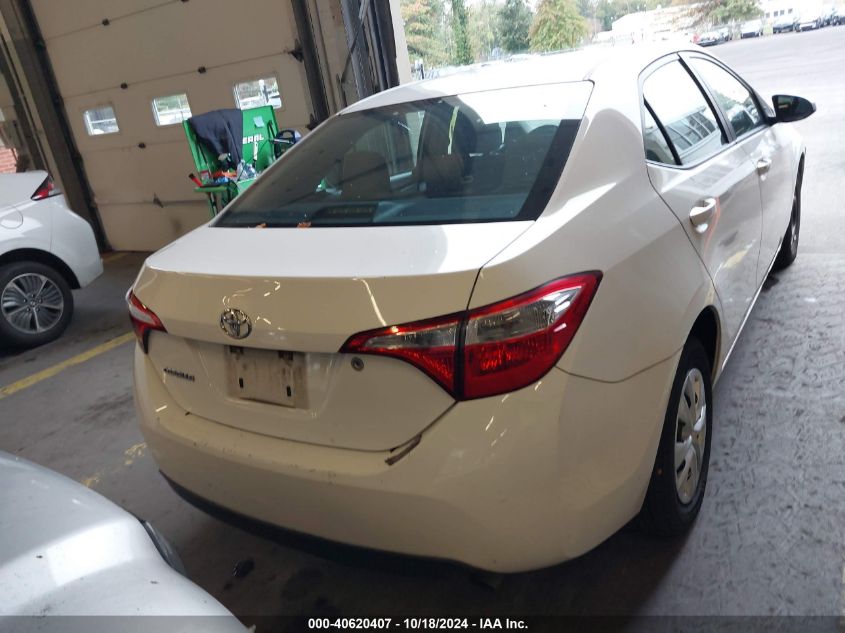 2014 Toyota Corolla L VIN: 5YFBURHE8EP110728 Lot: 40620407