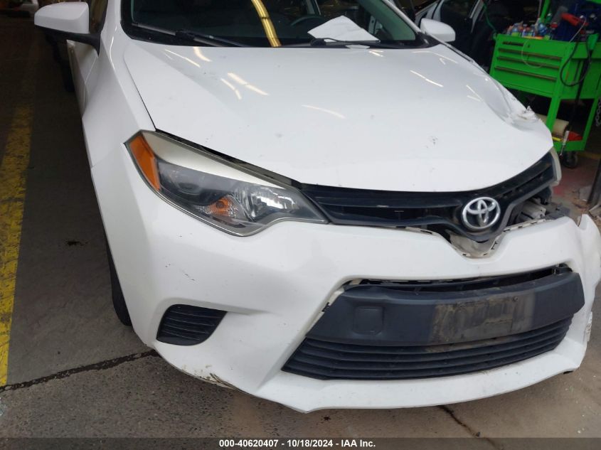 2014 Toyota Corolla L VIN: 5YFBURHE8EP110728 Lot: 40620407