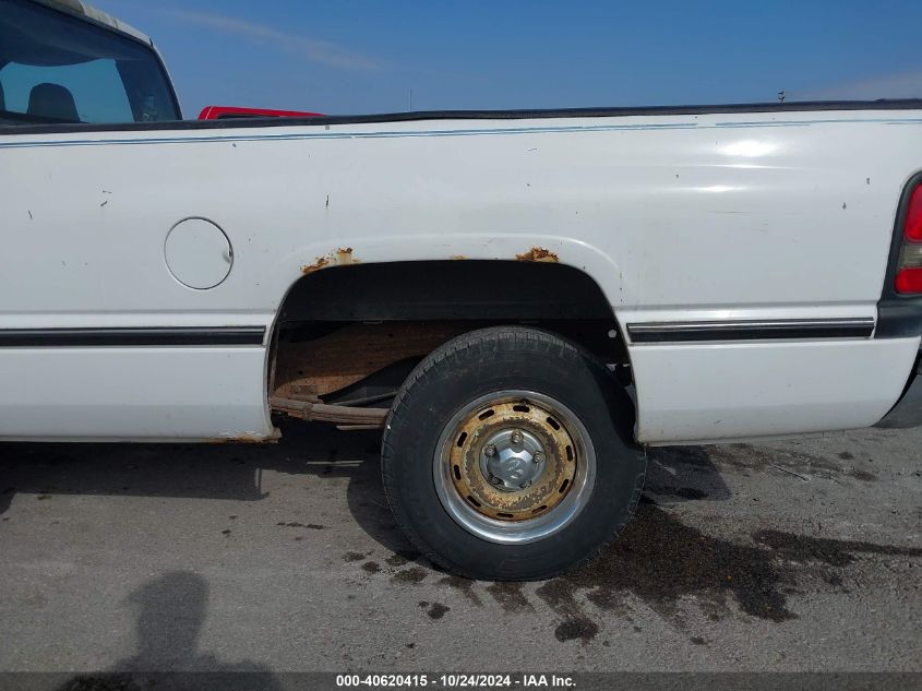 1995 Dodge Ram 1500 VIN: 1B7HC16Y6SS149646 Lot: 40620415