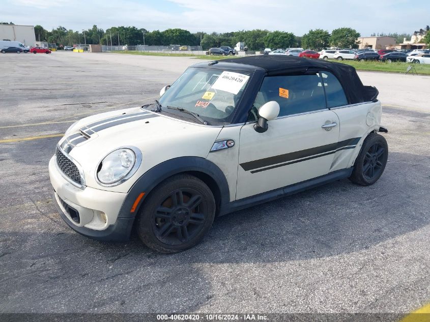 2014 Mini Convertible Cooper S VIN: WMWZP3C54ET707620 Lot: 40620420