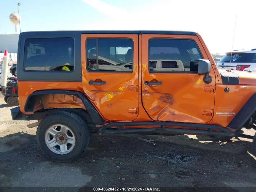 2011 Jeep Wrangler Unlimited Sport VIN: 1J4BA3H10BL514222 Lot: 40620432