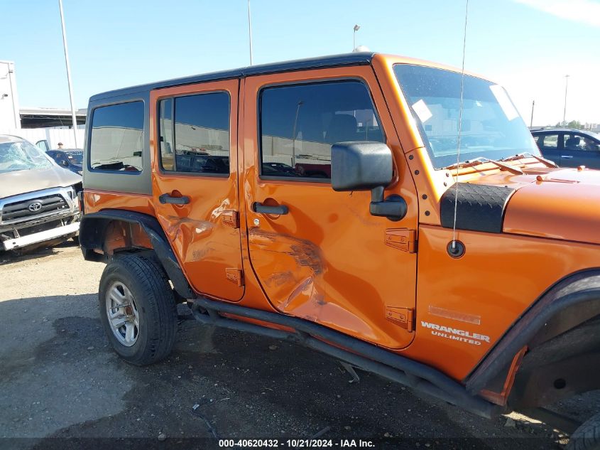 2011 Jeep Wrangler Unlimited Sport VIN: 1J4BA3H10BL514222 Lot: 40620432